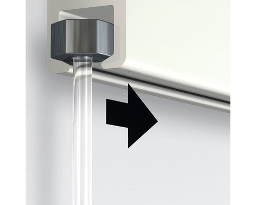 Ophangsysteem Schilderij Plafond Click Rail - Wit 4 meter