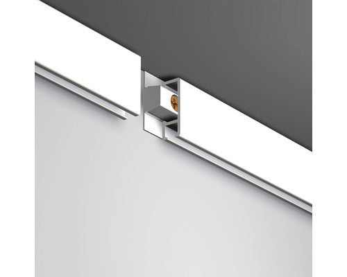 Ophangsysteem Schilderij Plafond Click Rail - Wit 4 meter