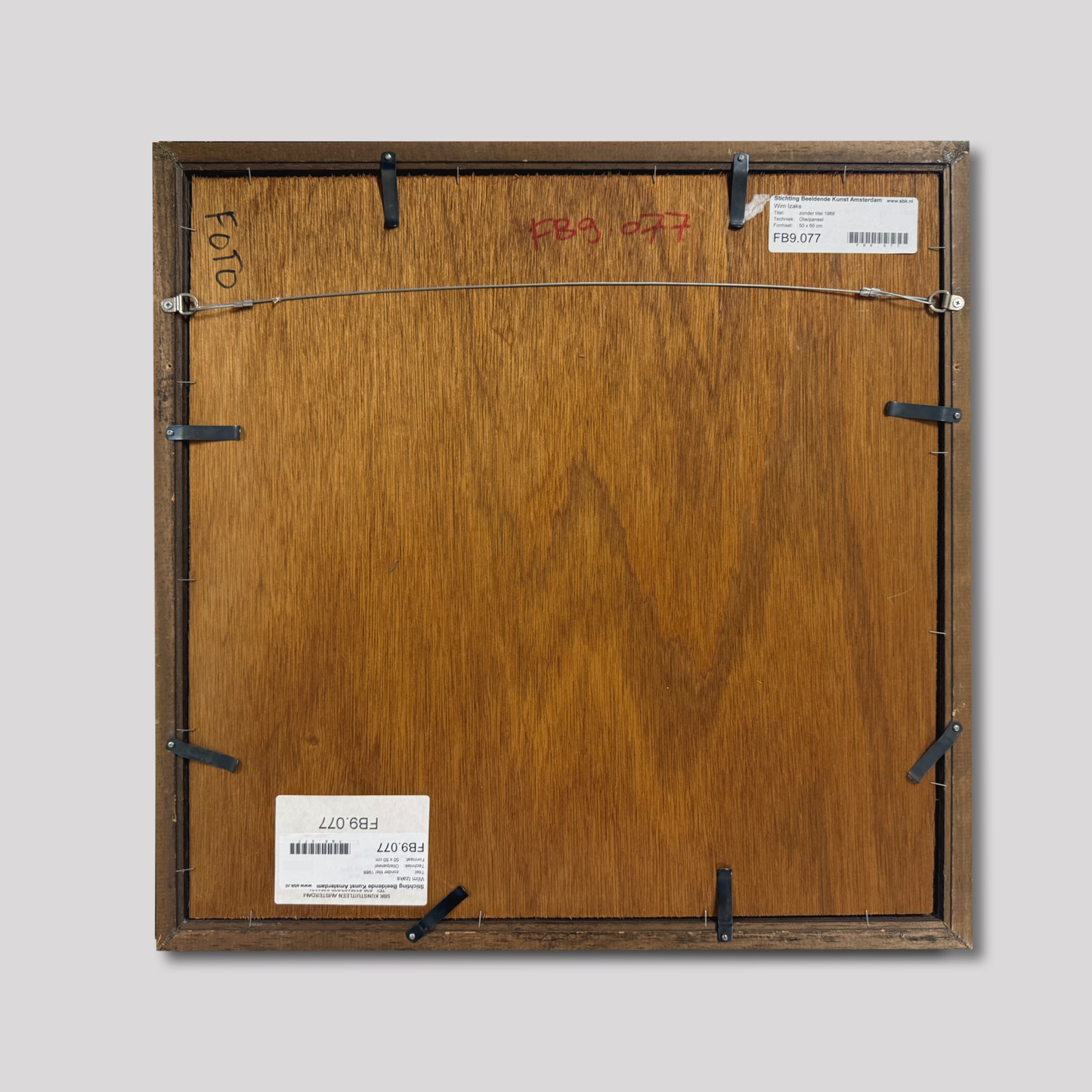 Wim Izaks – "Vlinder Hondje" 1988